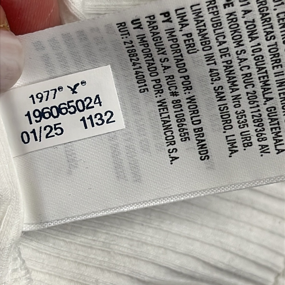 American Eagle Outfitters Hey Baby tee White Short Sleeve Tee Classic Crew Neck - Picture 7 of 9